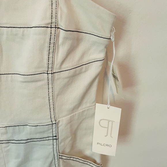 Pilcro Wide-Leg Denim Jumpsuit NWT Anthro - Picture 5 of 11